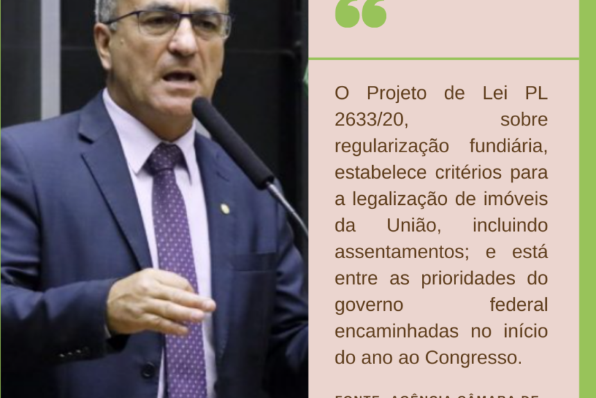 Comissão de Agricultura debate regularização fundiária
